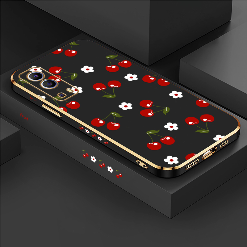 Phone Cases Vivo - Telefoonhoesje met kersenbloesemprint voor Vivo IQOO