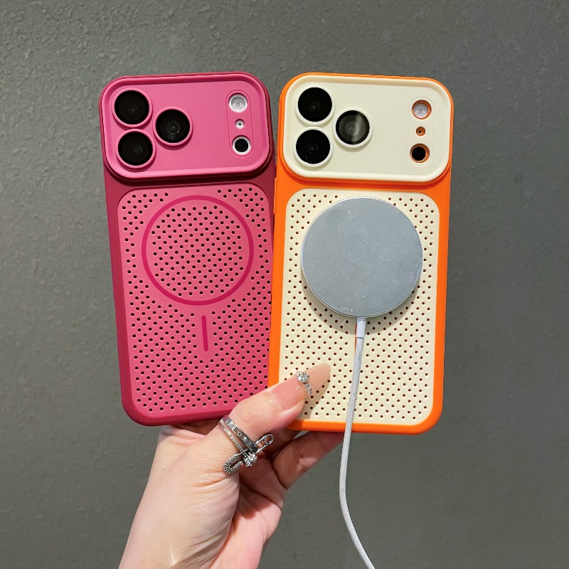 Phone Cases Custom - Luxe ultradunne honingraatkoelende matte hoes voor