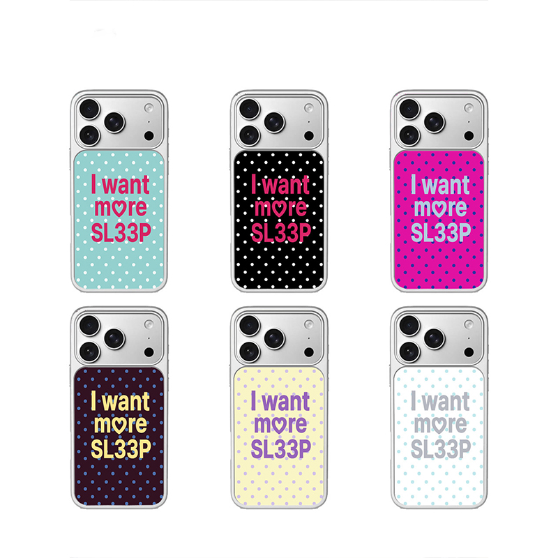 Phone Cases Polka Dot - Minimalistische Polka Dot Gepersonaliseerde Letter Epoxy