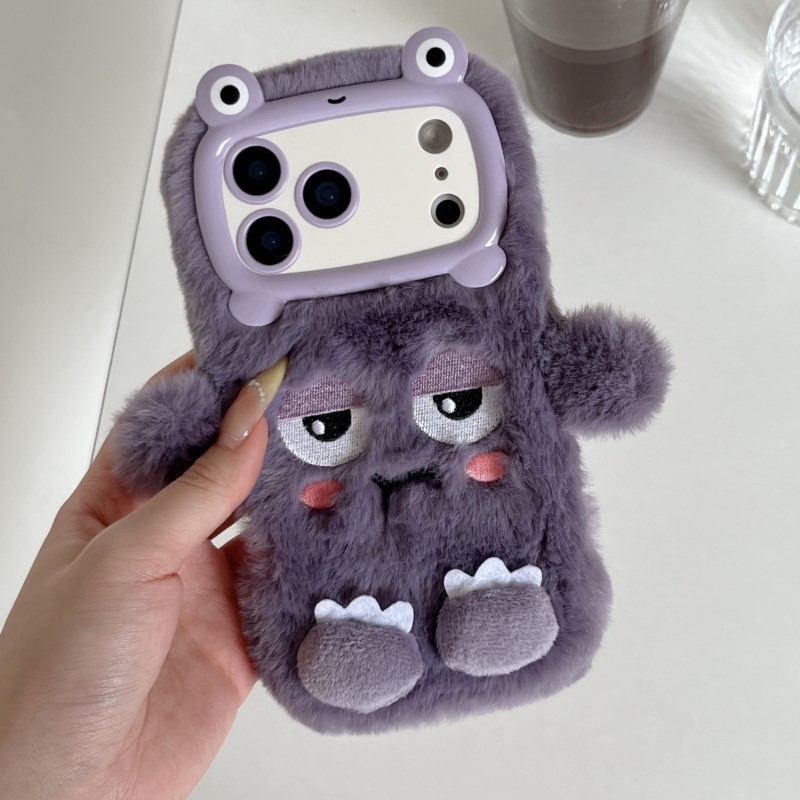 Phone Cases Iphone 13 - Leuke Cartoon Grappige Sluimerende Uitdrukking Telefoonhoesjes