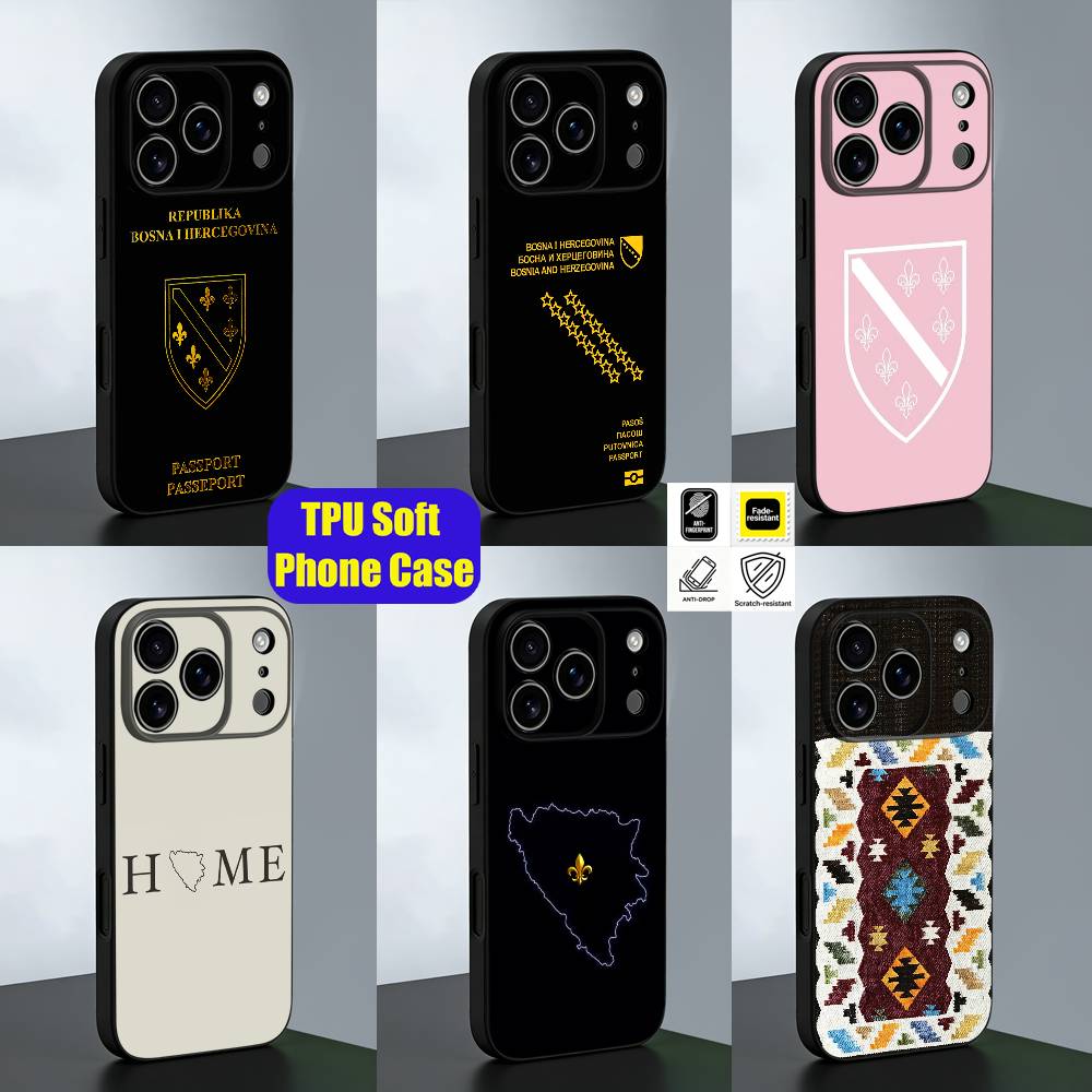 Phone Cases Vape - Voor Bosnië en Herzegovina Paspoort Motief