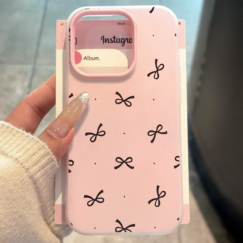 Phone Cases Polka Dot - Schattig strikjes-polkadot INS telefoonhoesje voor iPhone