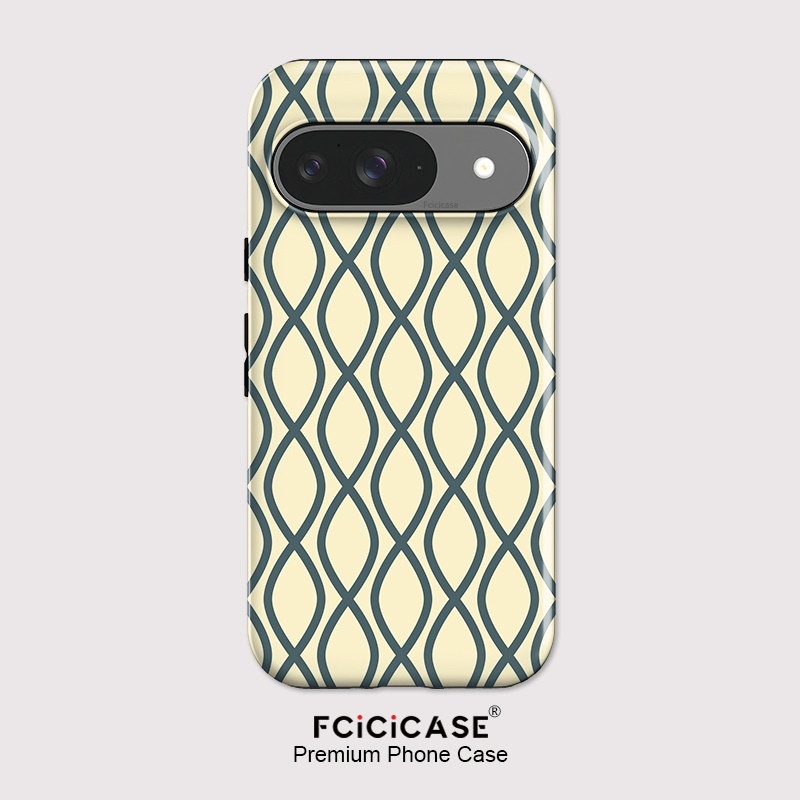 Phone Cases Pixel 10 - Fcicicase Fashion Stripe Print Telefoonhoesje voor