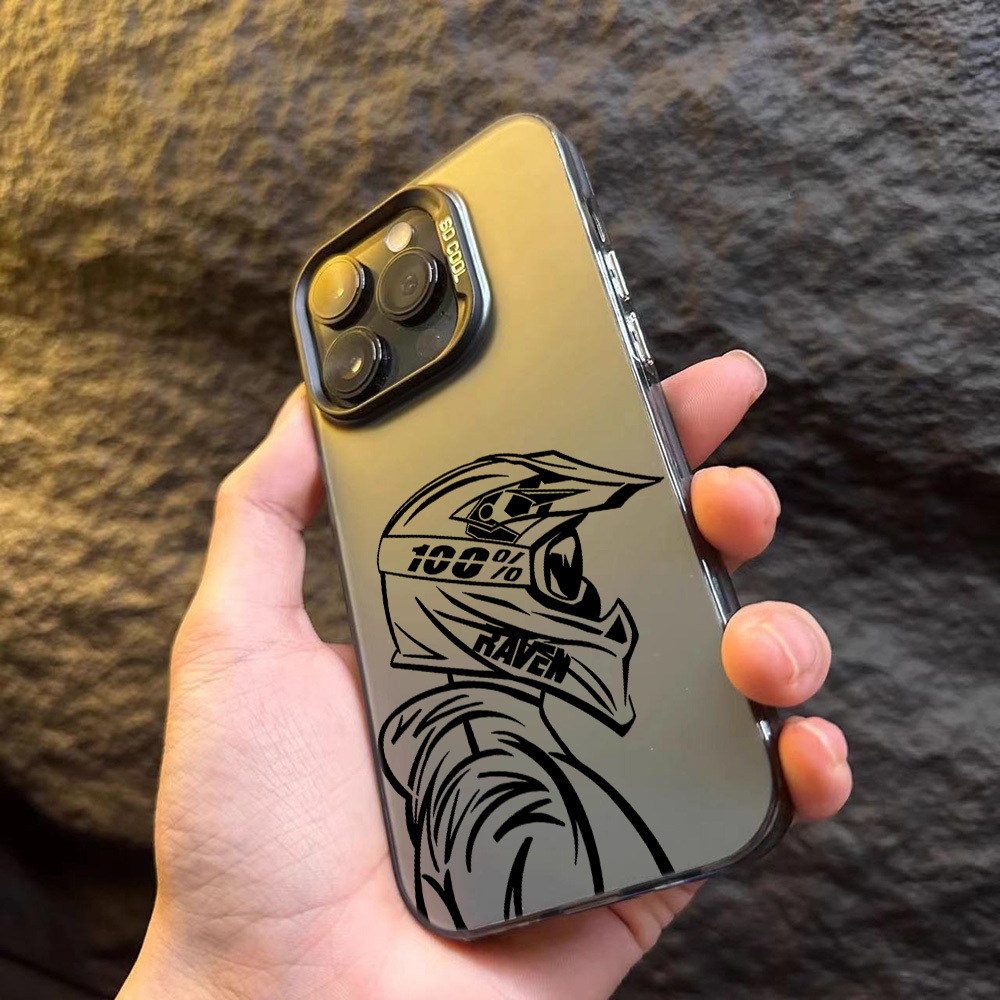 Phone Cases Vape - Motorrijder Creatieve Telefoon Case voor iPhone