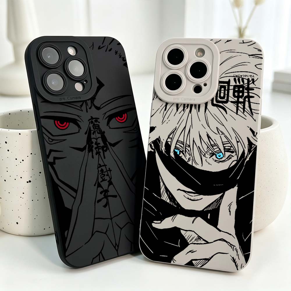 Phone Cases Iphone 13 - Anime Jujutsu Kaisen Coole Siliconenhoes voor