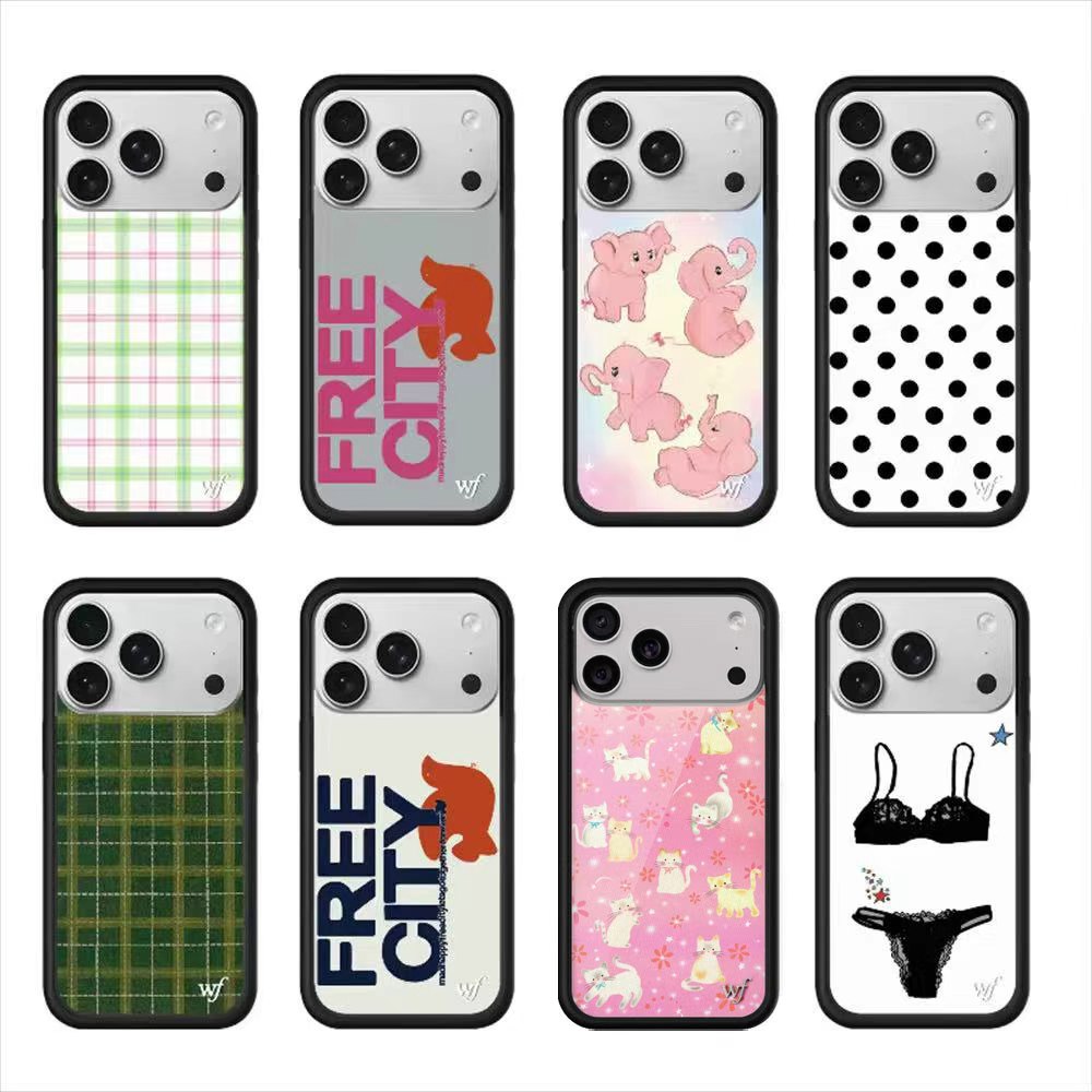 Phone Cases Wildflower - Wildflower INS Roze Olifanten Claire Drake