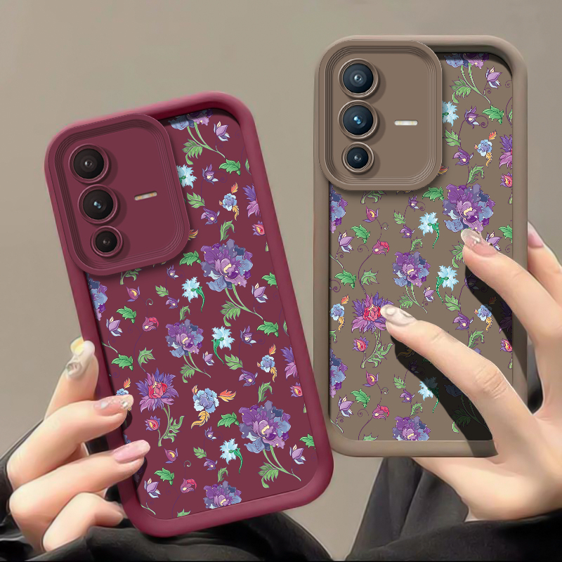 Phone Cases Vivo - Zachte matte telefoonhoes voor Vivo V70