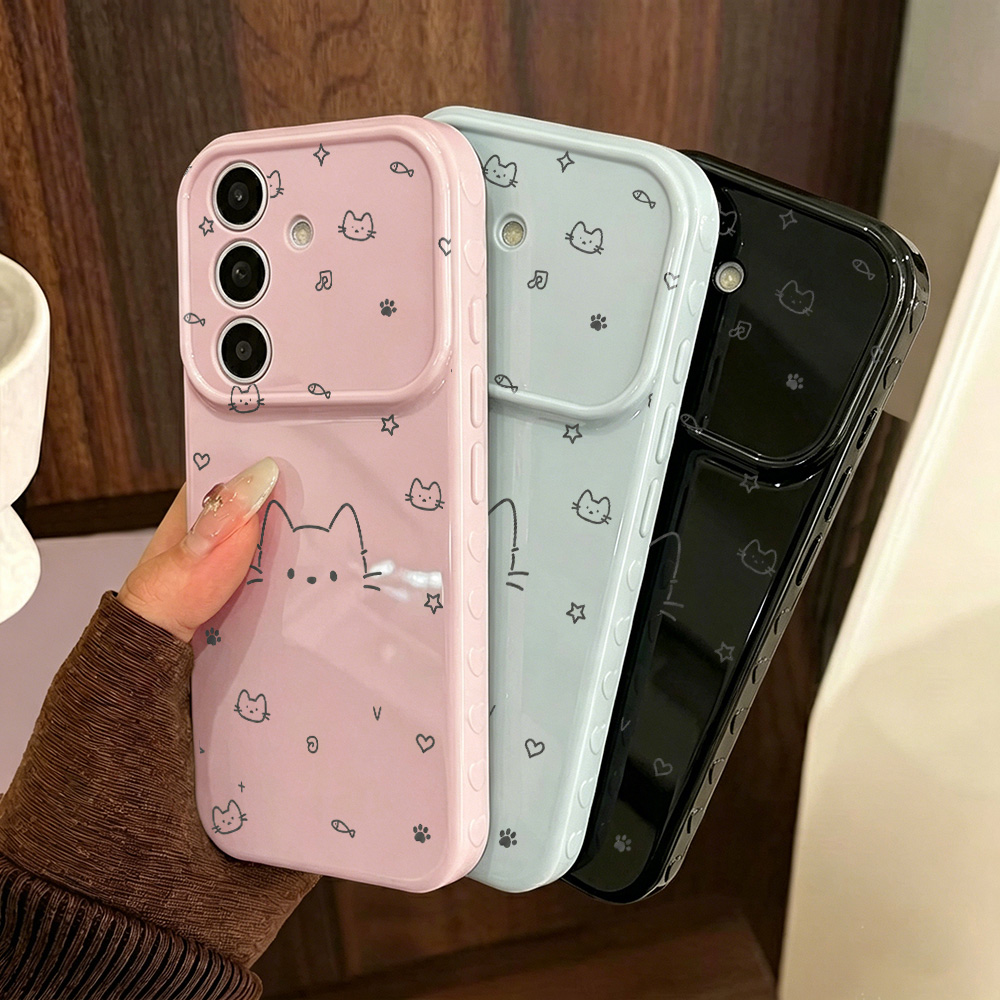 Phone Cases Cat - Schattige katten telefoonhoesje voor Samsung A56