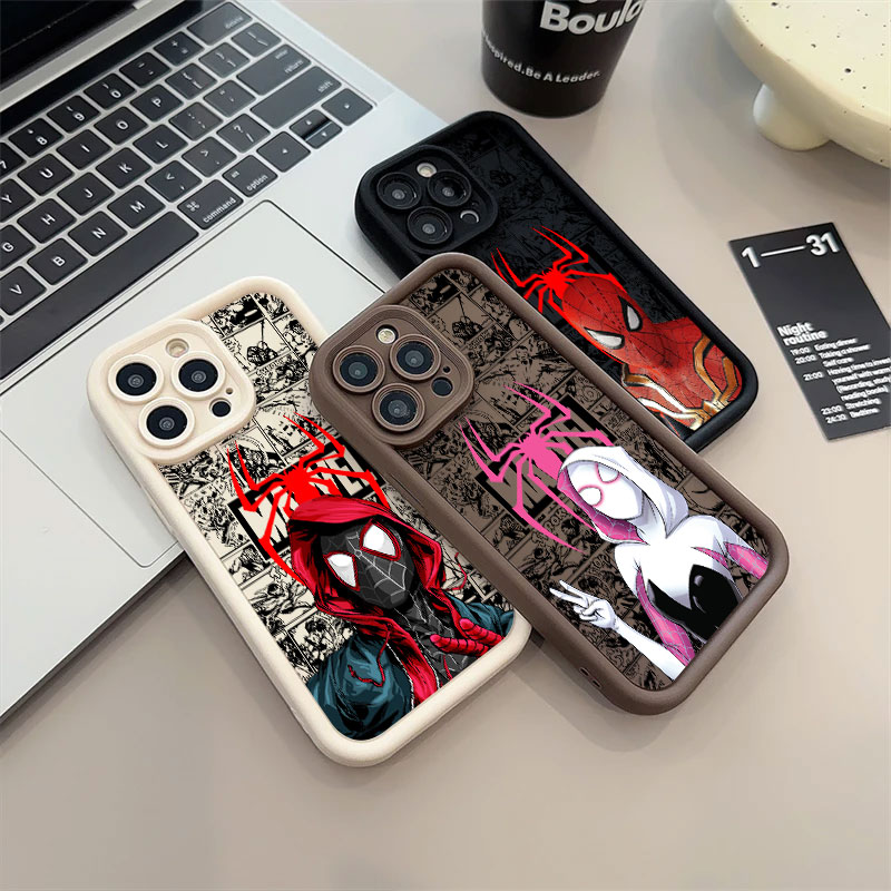 Spiderman Miles Morales Gwen M - Phone Cases Iphone 13 recensie en prijs