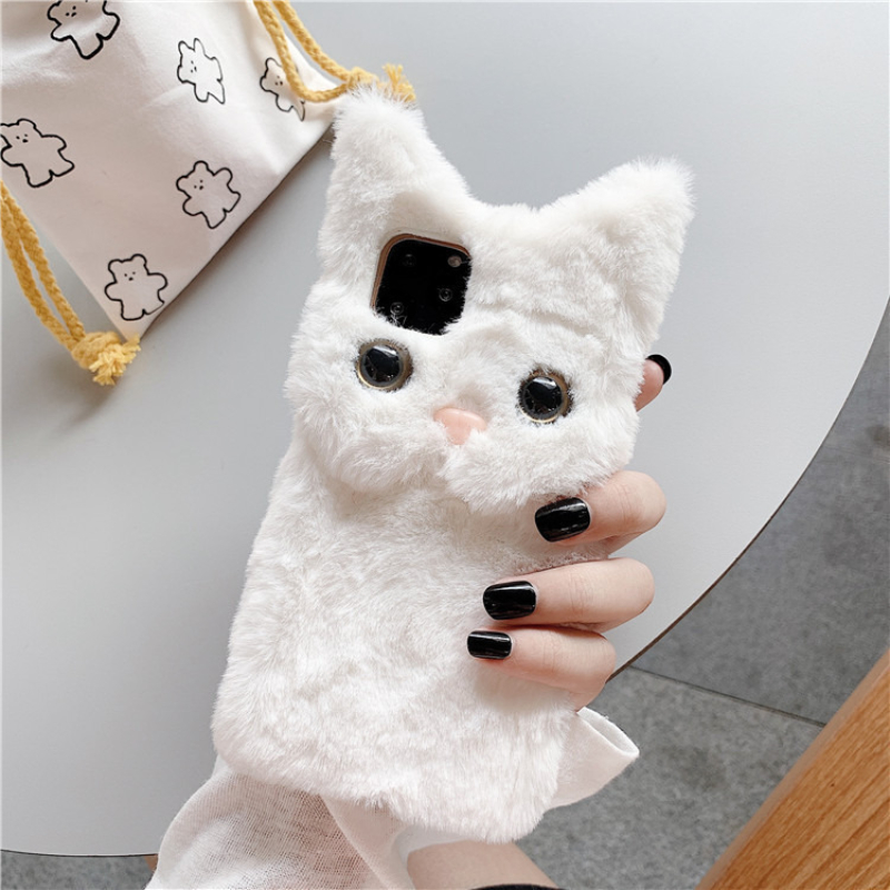 3D Schattige Cartoon Kat Pluch - Phone Cases Iphone 13 recensie en prijs