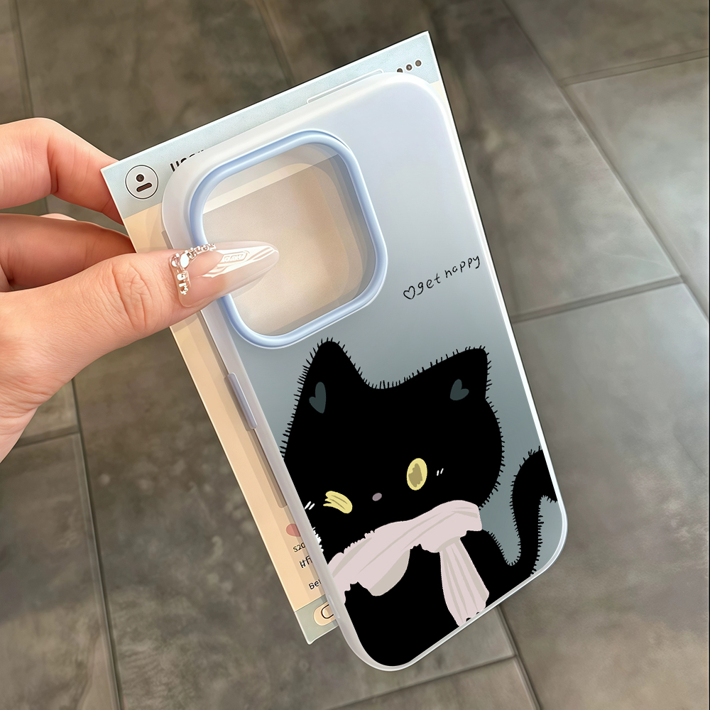 INS Koppel Zwart-Wit Kat Candy - Phone Cases Cat recensie en prijs