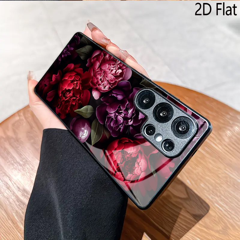 Pioenroos Bloem Telefoonhoesje - Phone Cases Samsung S25 Fe recensie en prijs
