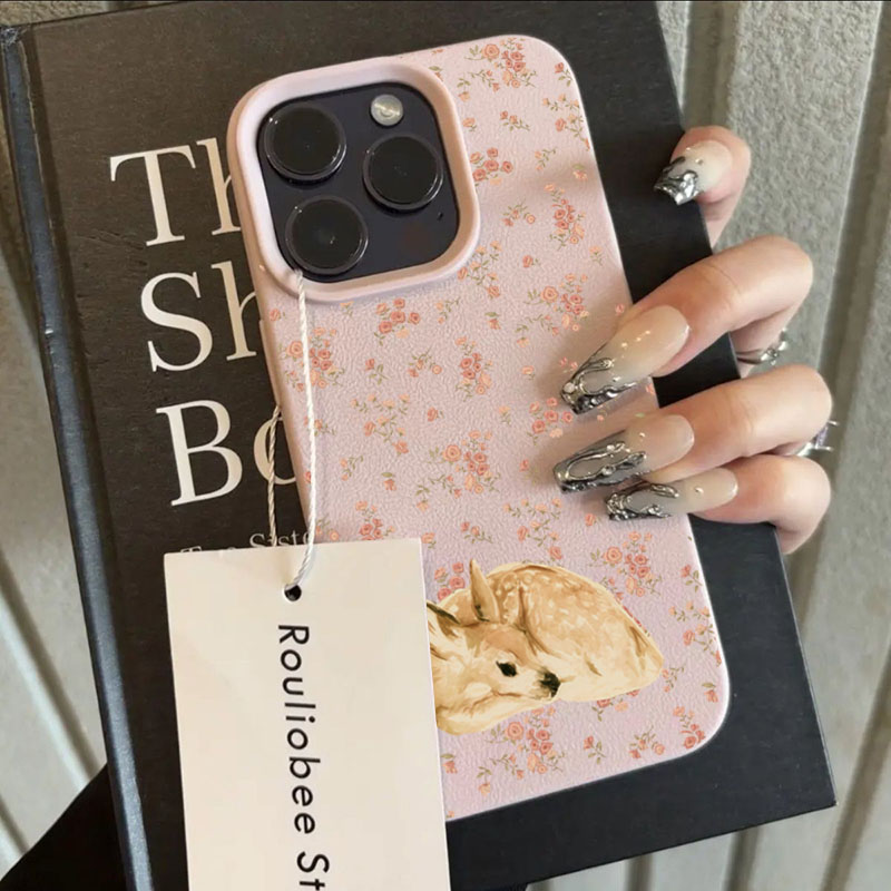 Schattig hertenprint met volle - Phone Cases Art recensie en prijs