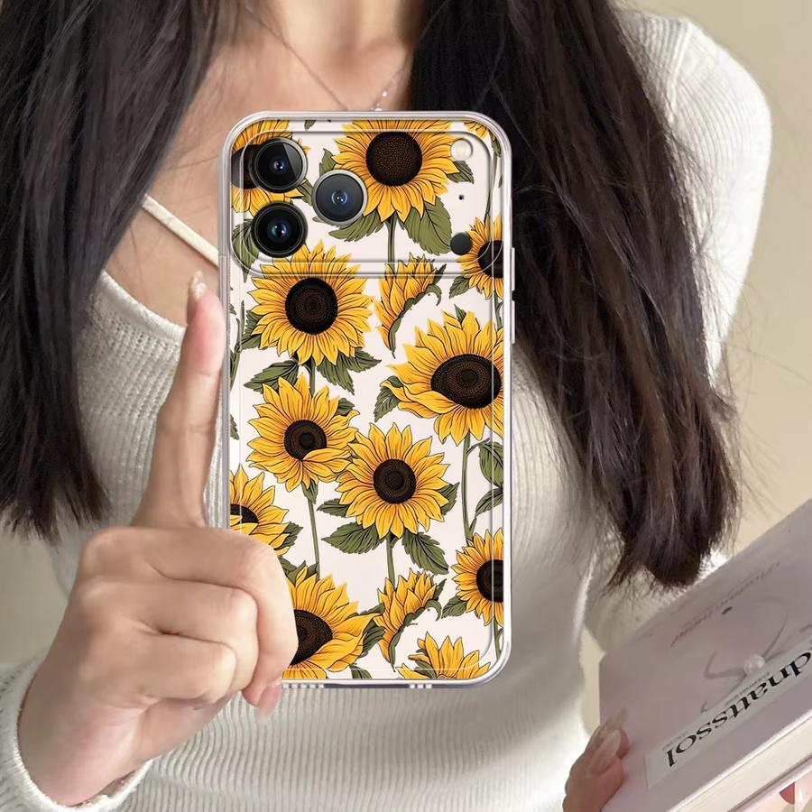 Schattig zonnebloempatroon hoe - Phone Cases Iphone 13 recensie en prijs