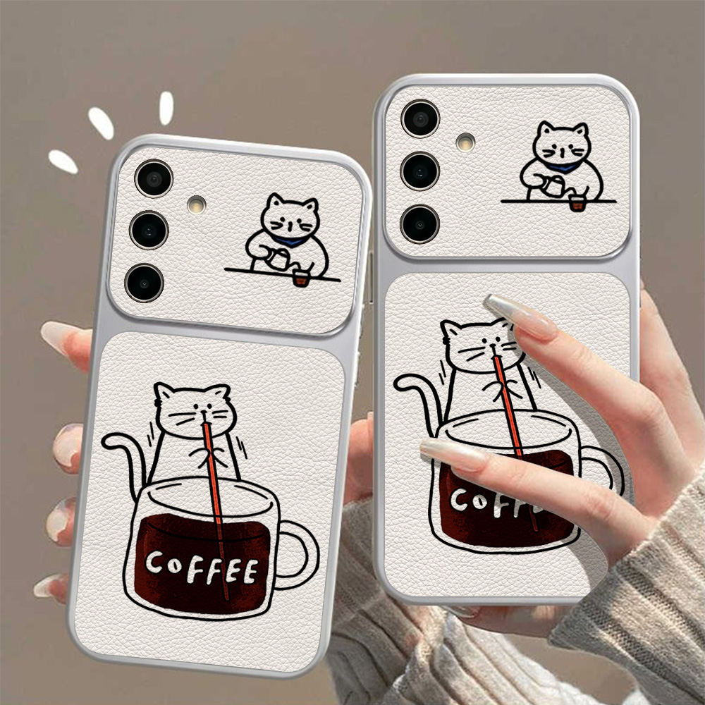 Koffie Schattige Kat Telefoonh - Phone Cases Cat recensie en prijs