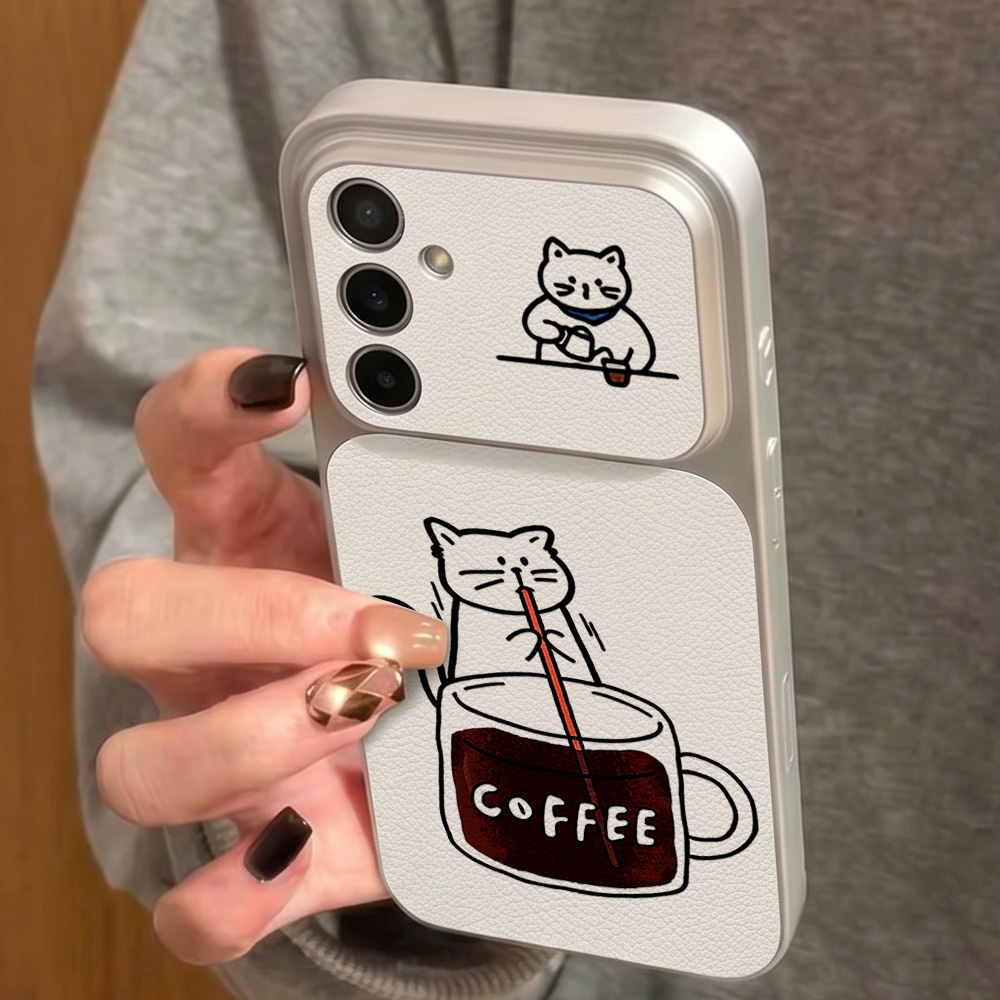 Koffie Schattige Kat Telefoonh - Phone Cases Cat recensie en prijs