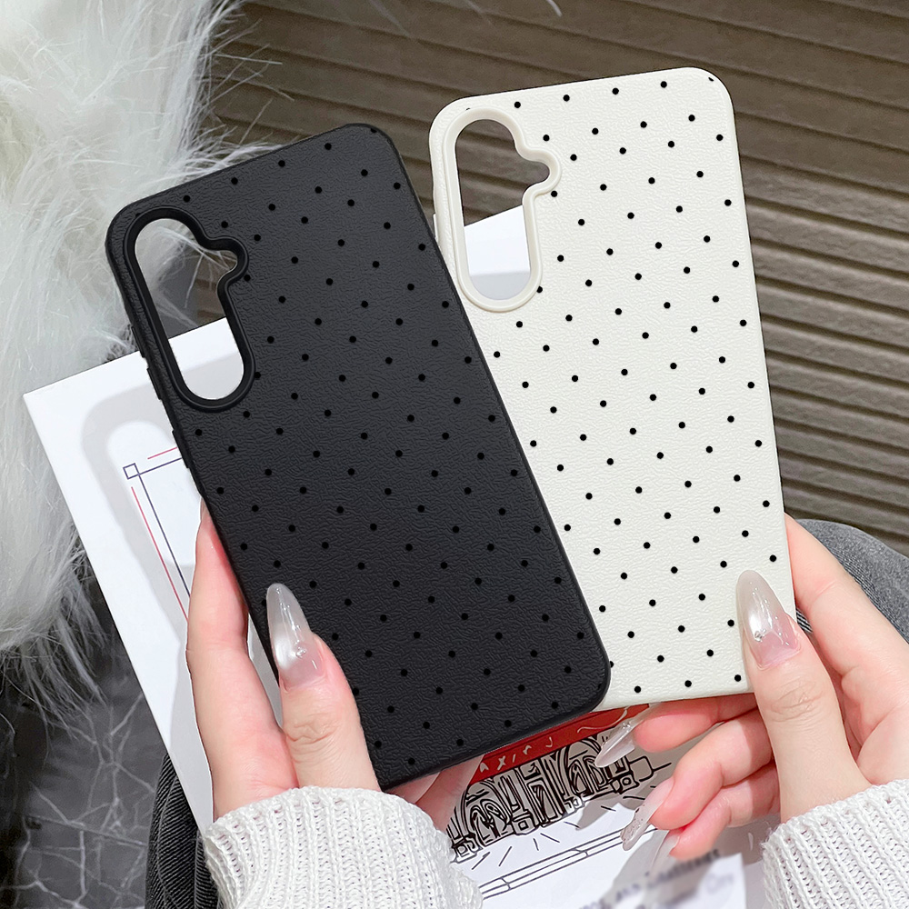 Telefoonhoesje met polkadotjes - Phone Cases Samsung S25 Fe recensie en prijs