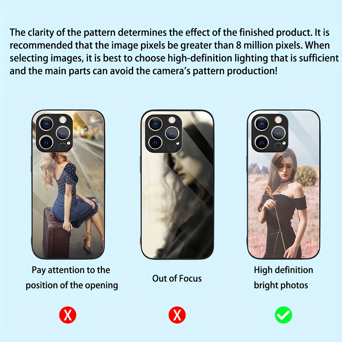 Op maat gemaakte fotospiegelgl - Phone Cases With Pictures recensie en prijs