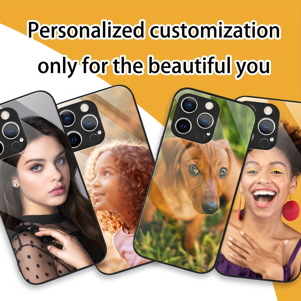 Op maat gemaakte fotospiegelgl - Phone Cases With Pictures recensie en prijs