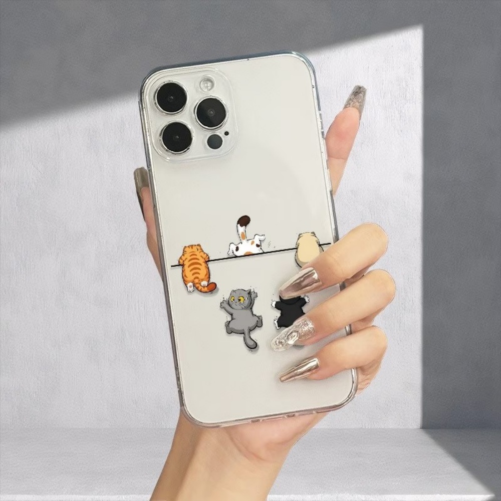 Vijf schattige kattenprint tel - Phone Cases Cat recensie en prijs