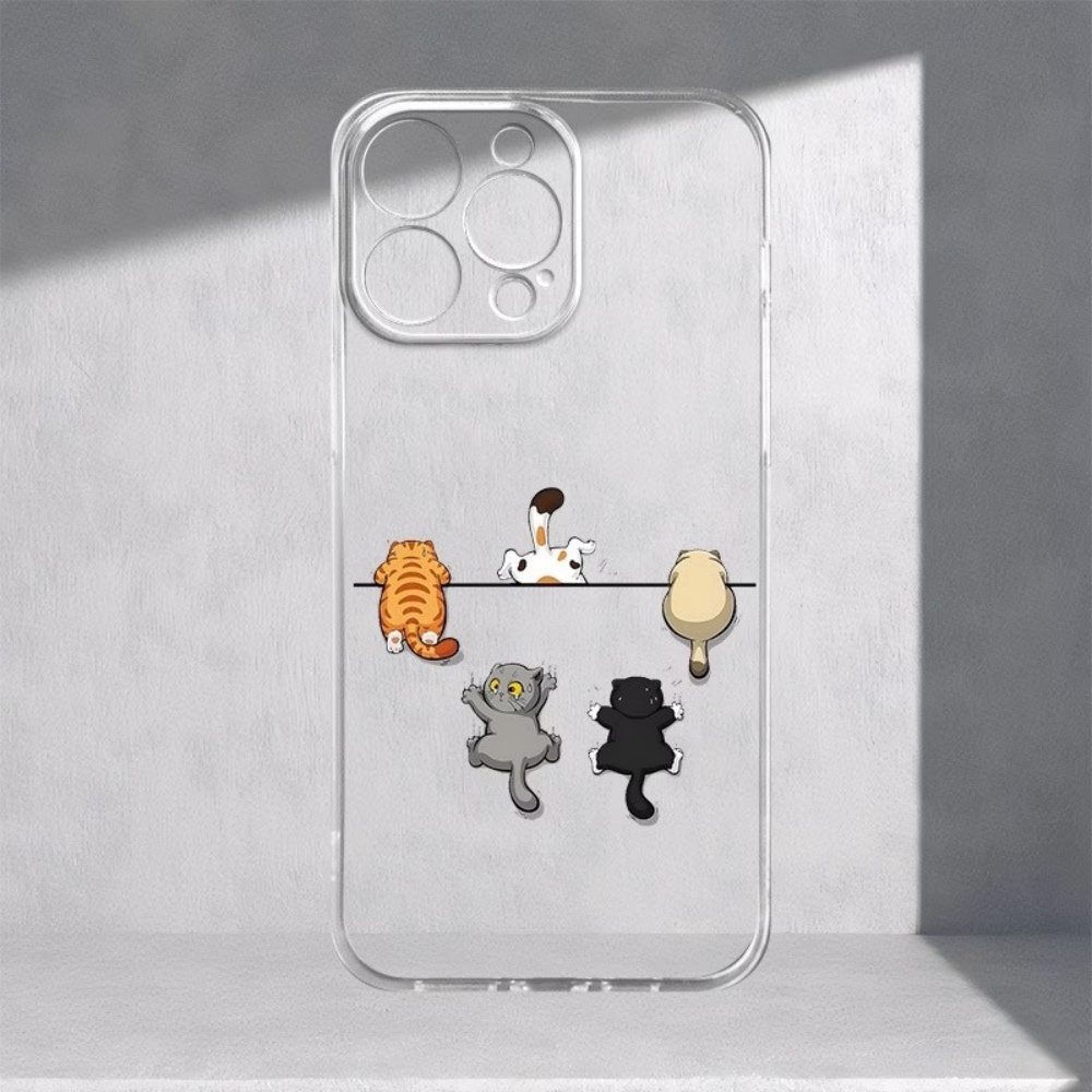 Vijf schattige kattenprint tel - Phone Cases Cat recensie en prijs
