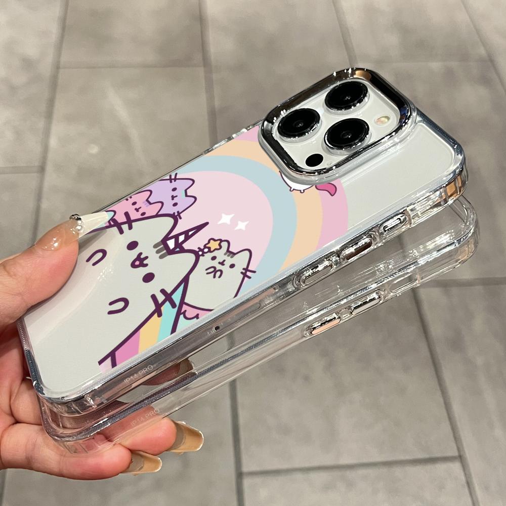 Cartoon Pusheen Kat Matte Tran - Phone Cases Cat recensie en prijs