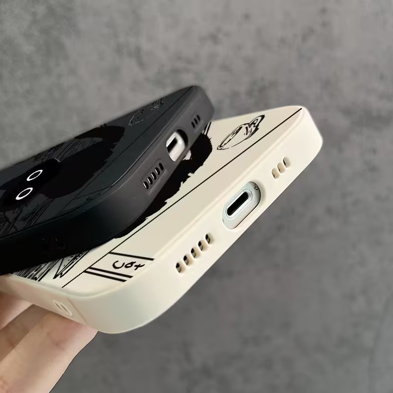 Schattig zwart kattenpatroon t - Phone Cases Cat recensie en prijs