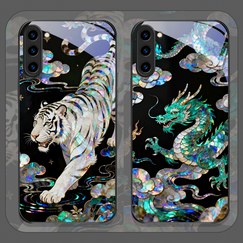 Stijlvolle tijger-draak marmer - Phone Cases Samsung S25 Fe recensie en prijs