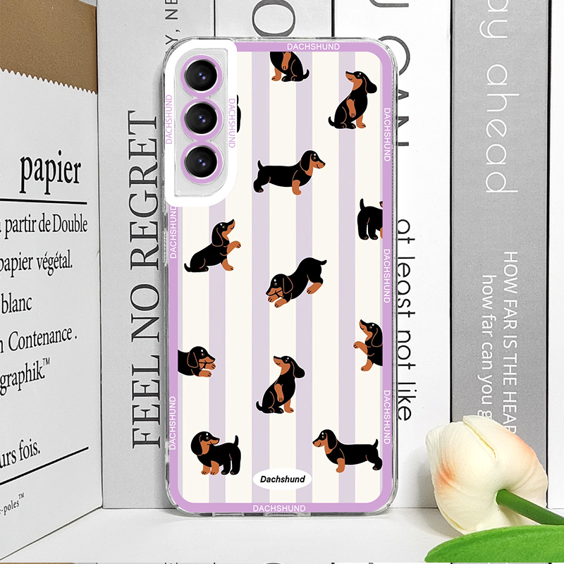 Schattige teckel telefoonhoesj - Phone Cases For Samsung recensie en prijs