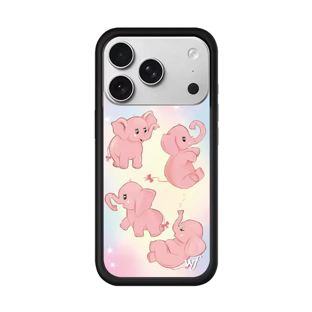 Wildflower INS Roze Olifanten  - Phone Cases Wildflower recensie en prijs