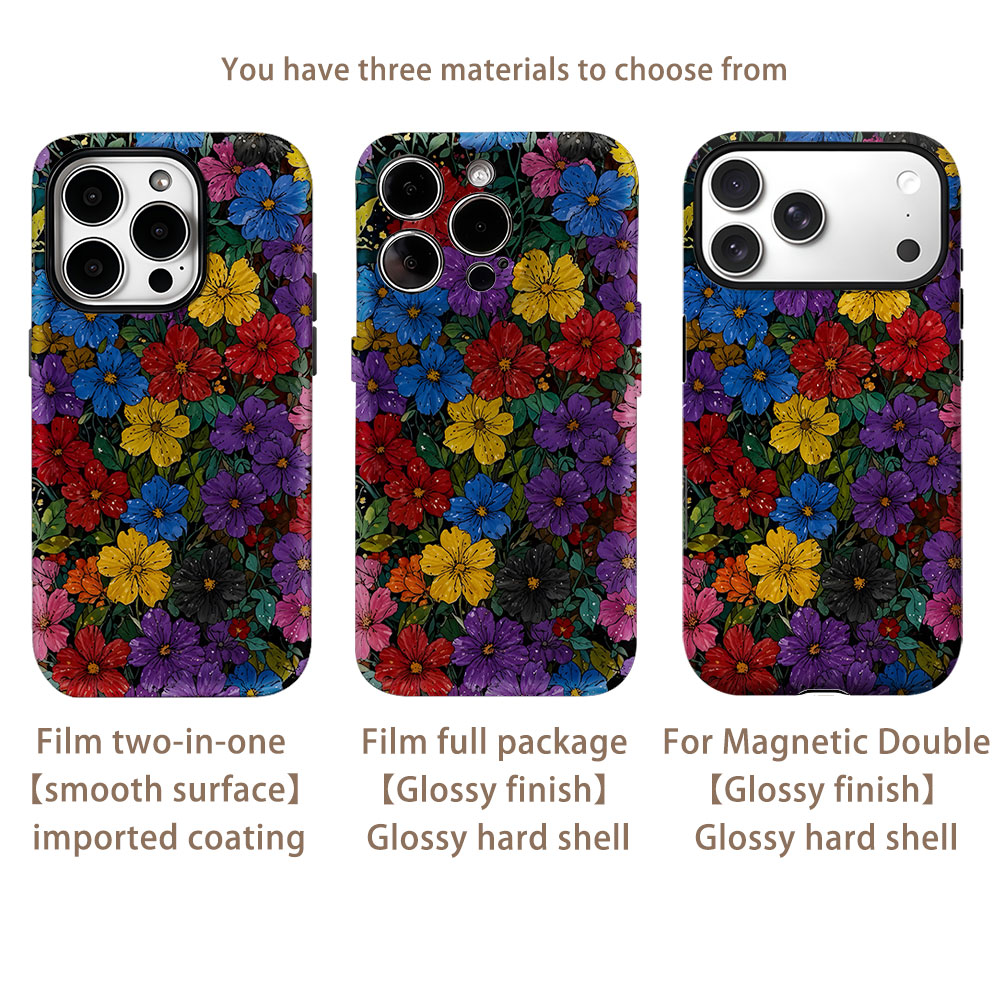 Levendige wilde bloemen magnet - Phone Cases Wildflower recensie en prijs