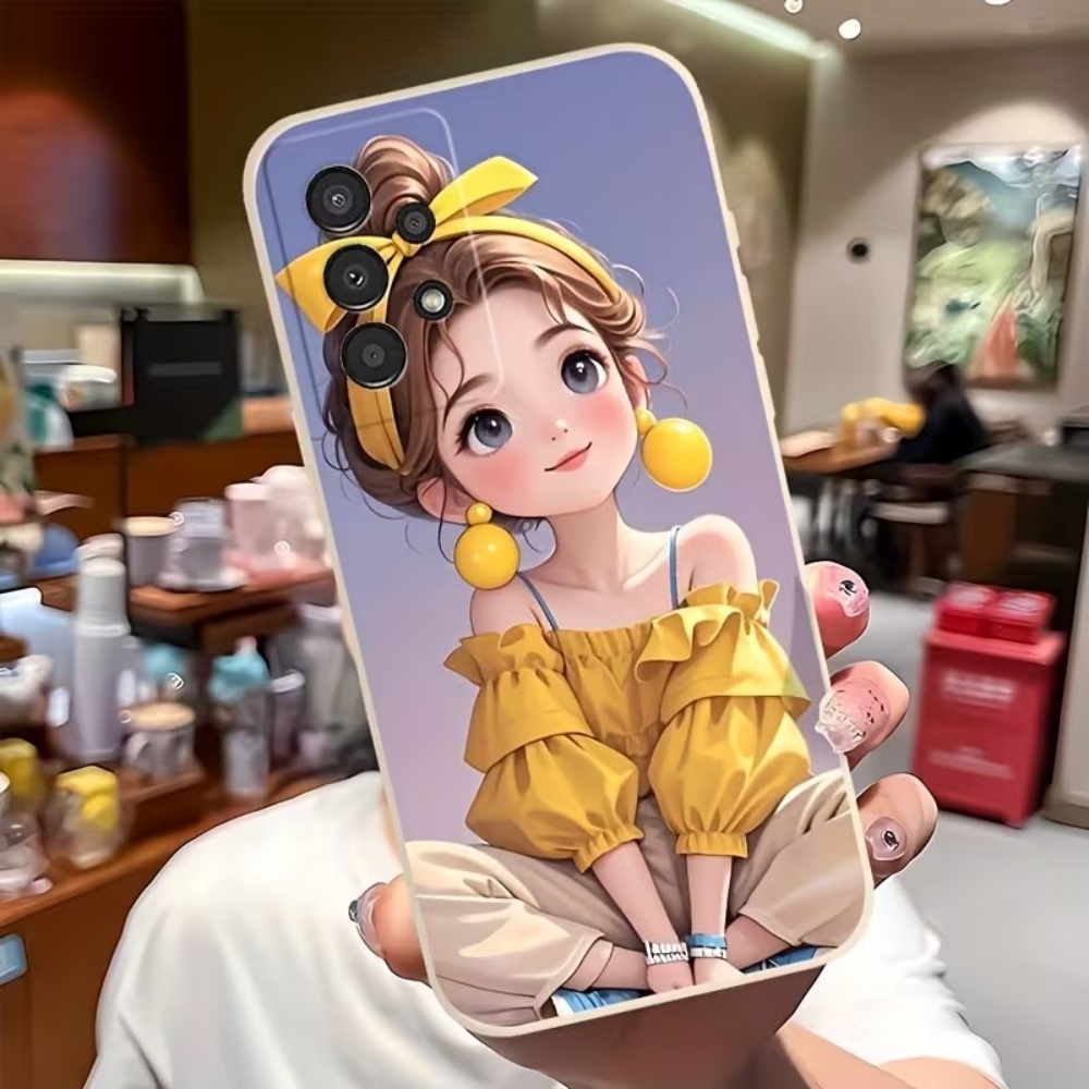 Schattig cartoonmeisjes patroo - Phone Cases Samsung S25 Fe recensie en prijs