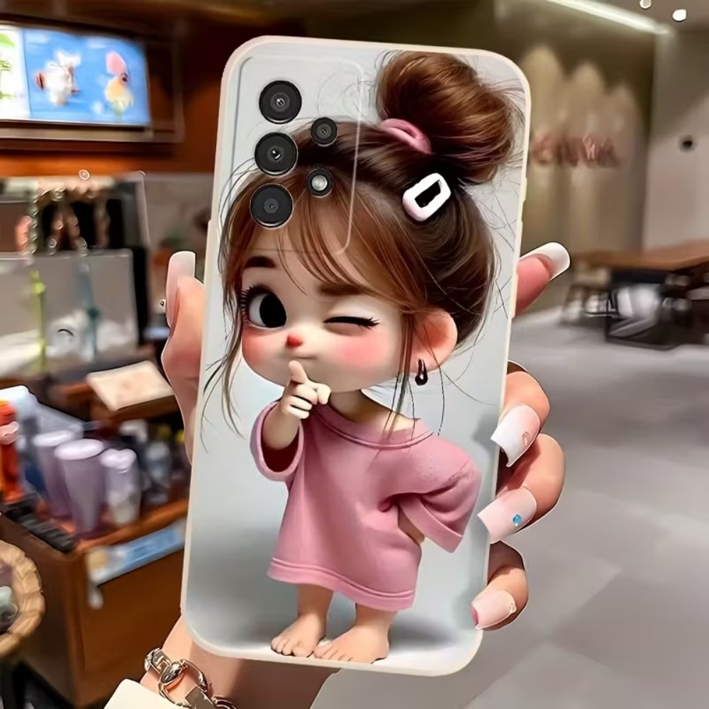 Schattig cartoonmeisjes patroo - Phone Cases Samsung S25 Fe recensie en prijs