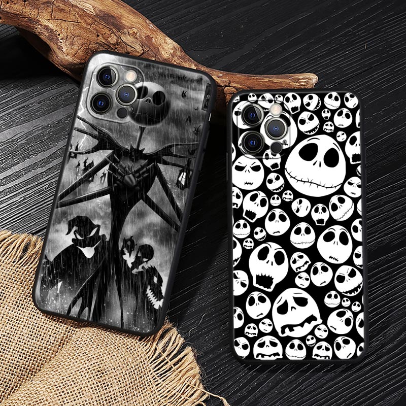 Jack Skellington Black Art Dis - Phone Cases Art recensie en prijs