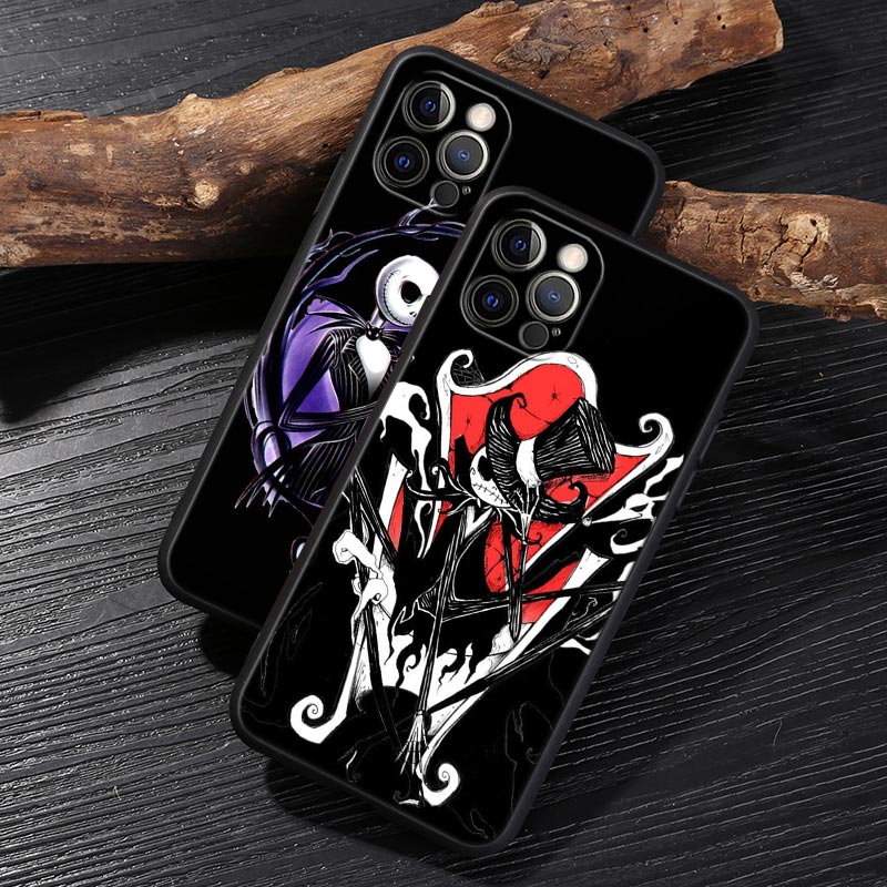 Jack Skellington Black Art Dis - Phone Cases Art recensie en prijs
