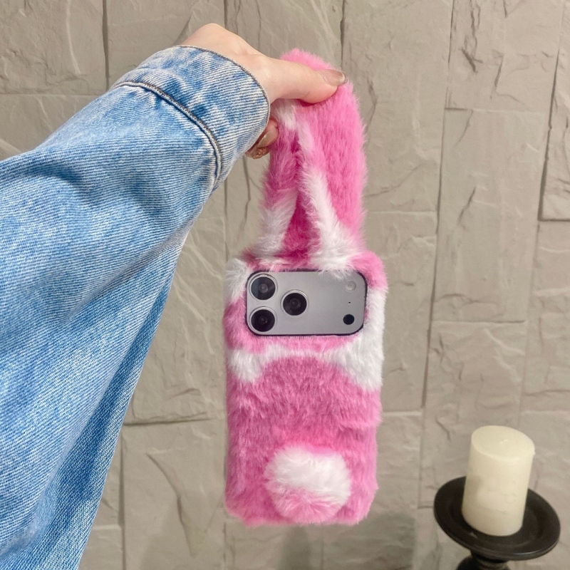 Schattige konijnenprint pluche - Phone Cases Iphone 13 recensie en prijs