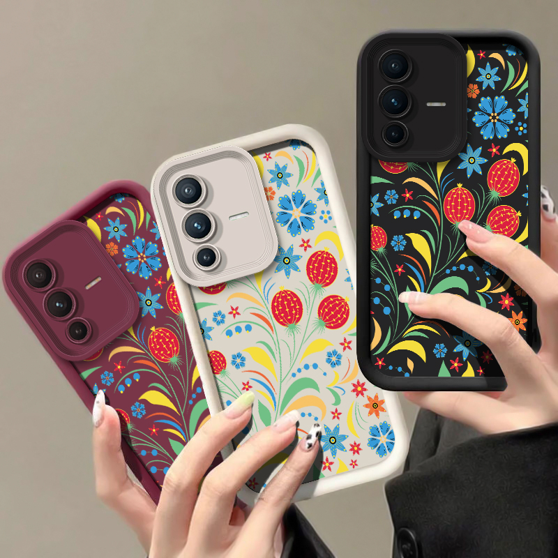 Bloemen Telefoonhoesje Voor Vi - Phone Cases Vivo recensie en prijs