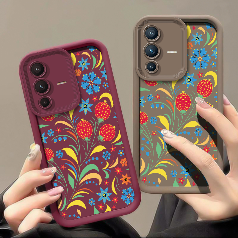 Bloemen Telefoonhoesje Voor Vi - Phone Cases Vivo recensie en prijs