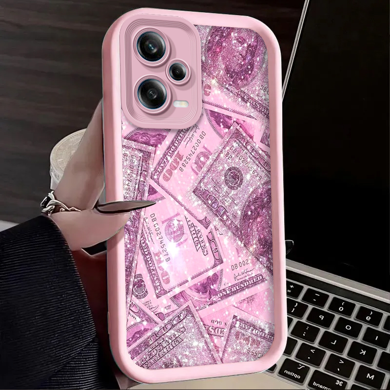 Roze dollar bankbiljetontwerph - Xiaomi Redmi Note 13 recensie en prijs