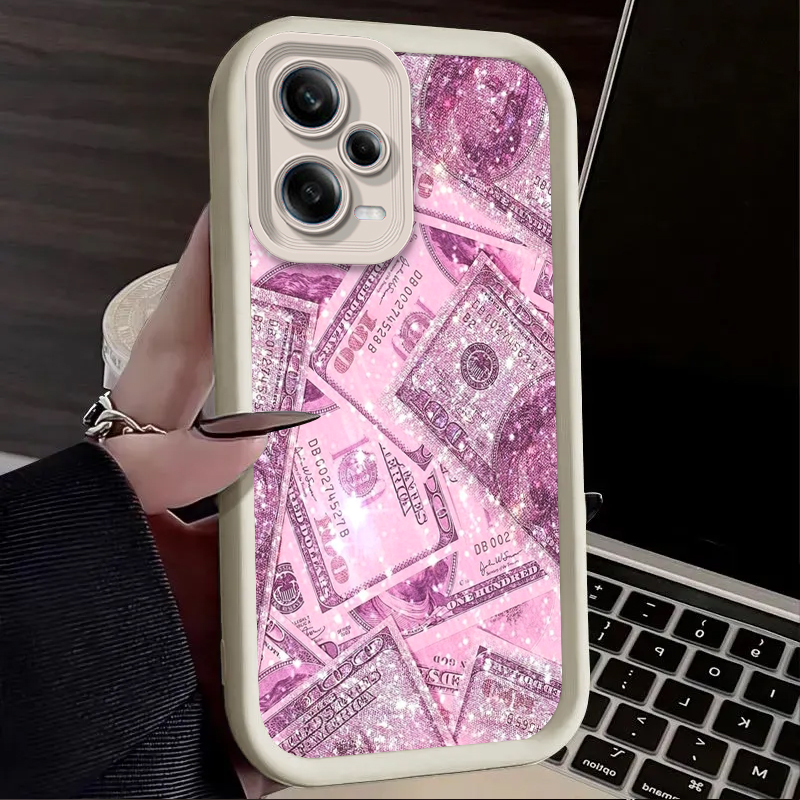 Roze dollar bankbiljetontwerph - Xiaomi Redmi Note 13 recensie en prijs